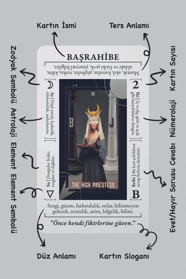 Modern Başlangıç Tarot Takımı - Yeni Başlayanlar Için Açıklamalı Deste Alisa Drachynska