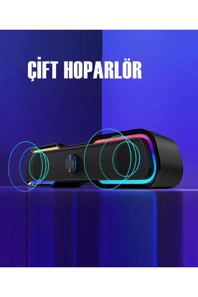 Dhe-6002 Rgb Gaming Oyuncu Hoparlörü