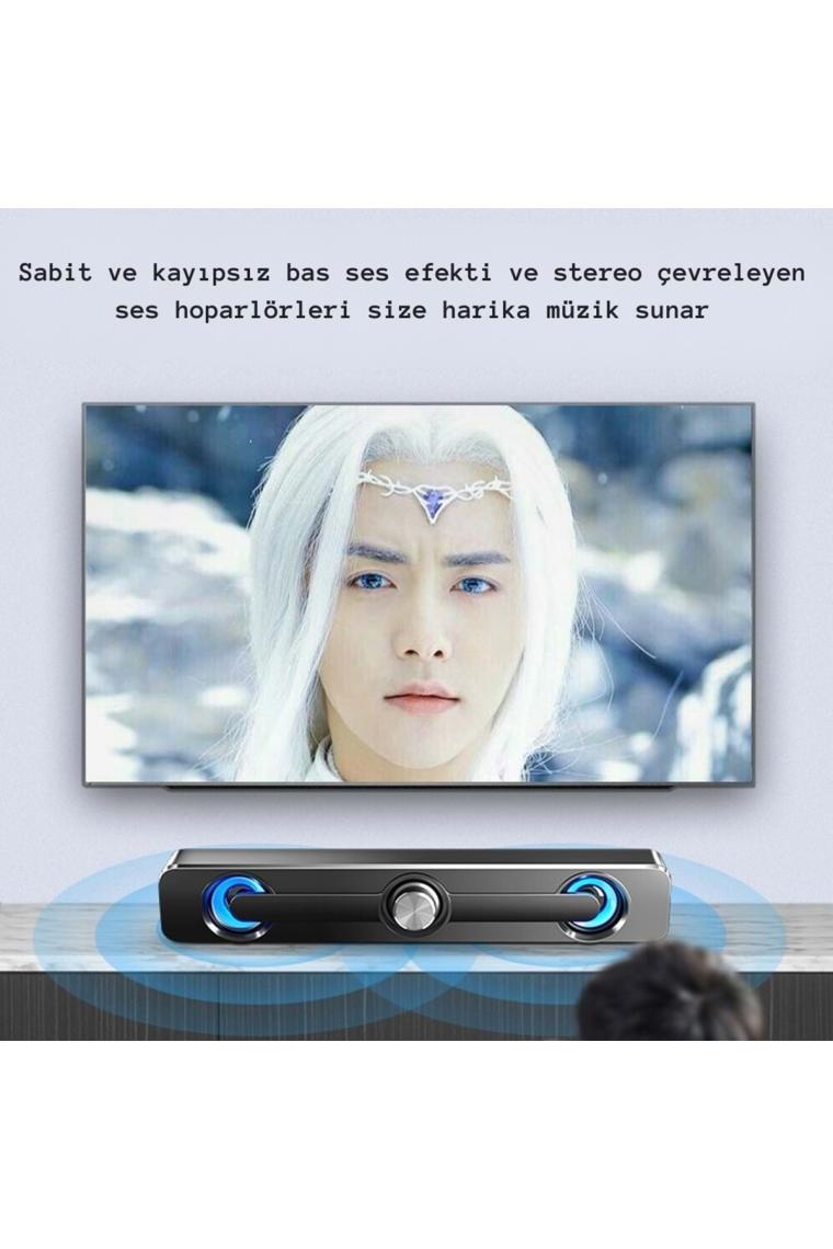 Daily Link Dailylink Kablolu Güçlü Hoparlör Bas Subwoofer Soundbar Tv Ses Sistemi Stereo