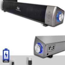 Slc-40usb-bt Şarjlı Soundbar 40 Watt Bluetooth Usb Şarjlı (46x7x6 Cm)