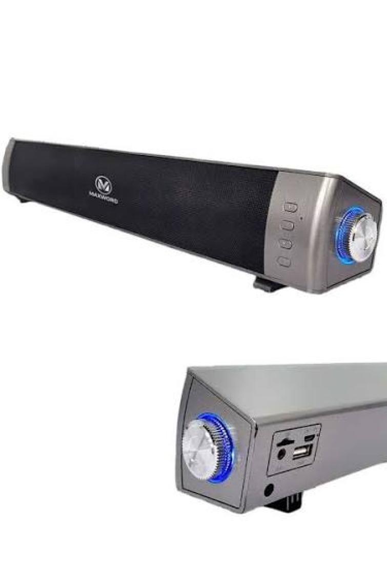 MAXWORD SLC-40USB-BT Şarjlı Soundbar 40 Watt Bluetooth USB Şarjlı (46x7x6 cm)