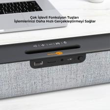 Lecoo DS108 Kablosuz Bluetooth 10W Soundbar Taşınabilir Stereo Hoparlör Siyah