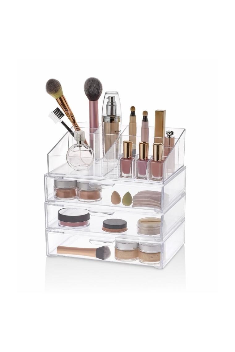 Esda Store 3 Çekmeceli Makyaj Organizer Seti