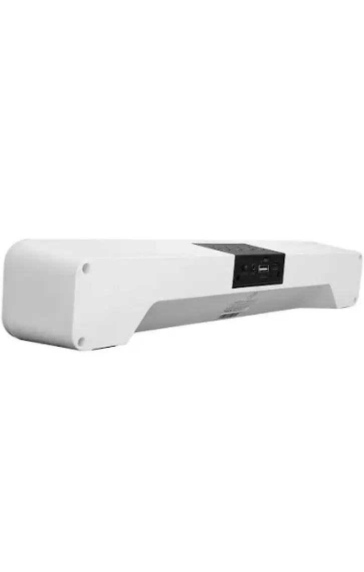 MD-SBT25 Beyaz Rgb Oyuncu Speaker Soundbar 10WMICROSD Taşınabilir USB Bluetooth Speaker Bluetooth Hoparlör