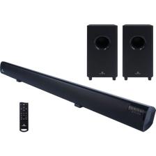 Maxword SLC-270BT Optik Çıkış 4.2.2 Kanal Soundbar TV Ses Sistemi + Çift Subwoofer 270W+230W