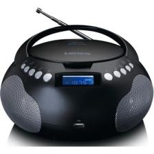 Lenco SCD-331BK - USB ve Bluetooth® Özellikli Taşınabilir Radyo/cd/mp3 Çalar - Pil ve Şebeke Elektriğiyle Çalışan Radyo