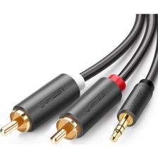 Ugreen 3.5mm AUX RCA Ses Kablosu 3 Metre