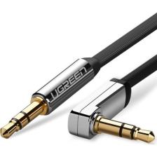 Ugreen AV119 Flat L Tipi 5 m 3.5mm Aux Ses Kablosu