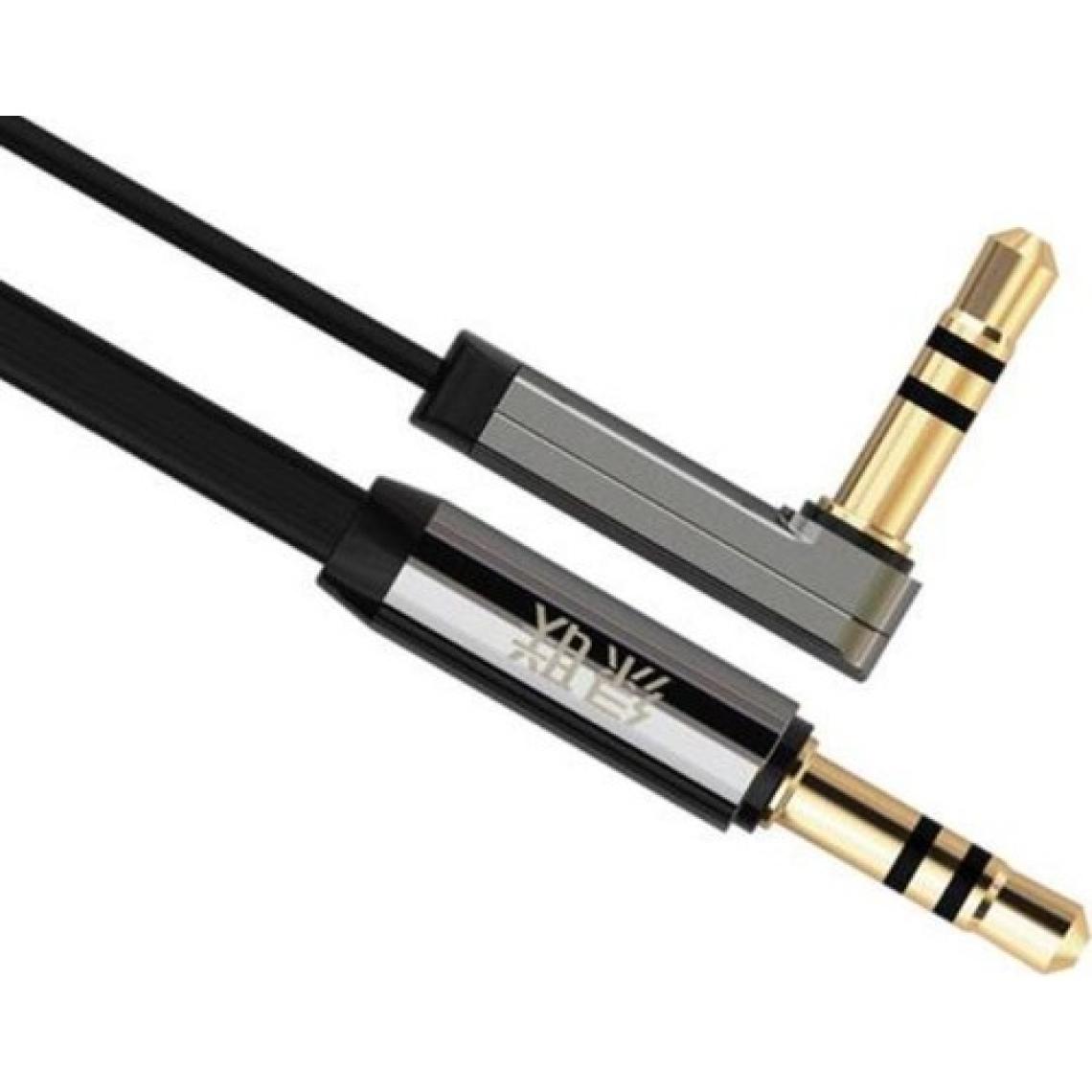 Ugreen AV119 Flat L Tipi 5 m 3.5mm Aux Ses Kablosu