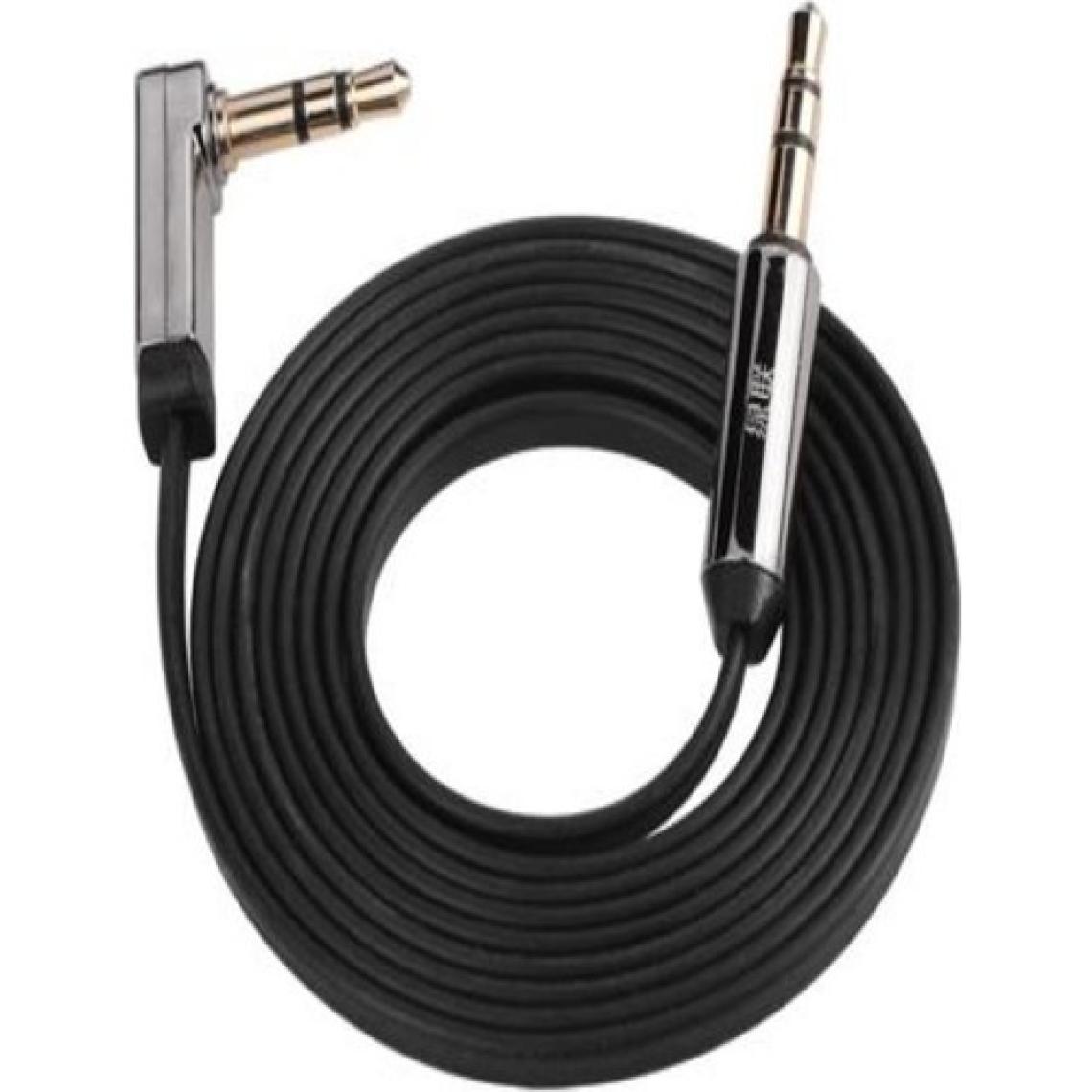 Ugreen AV119 Flat L Tipi 5 m 3.5mm Aux Ses Kablosu