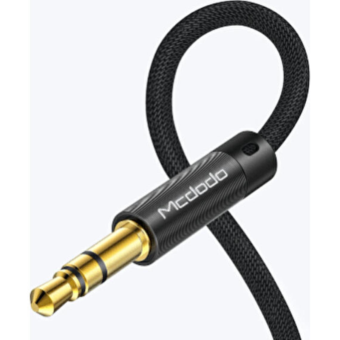 Mcdodo Ca-664 3.5mm Aux Örgü Ses Kablosu 4FT/1.2m -Siyah