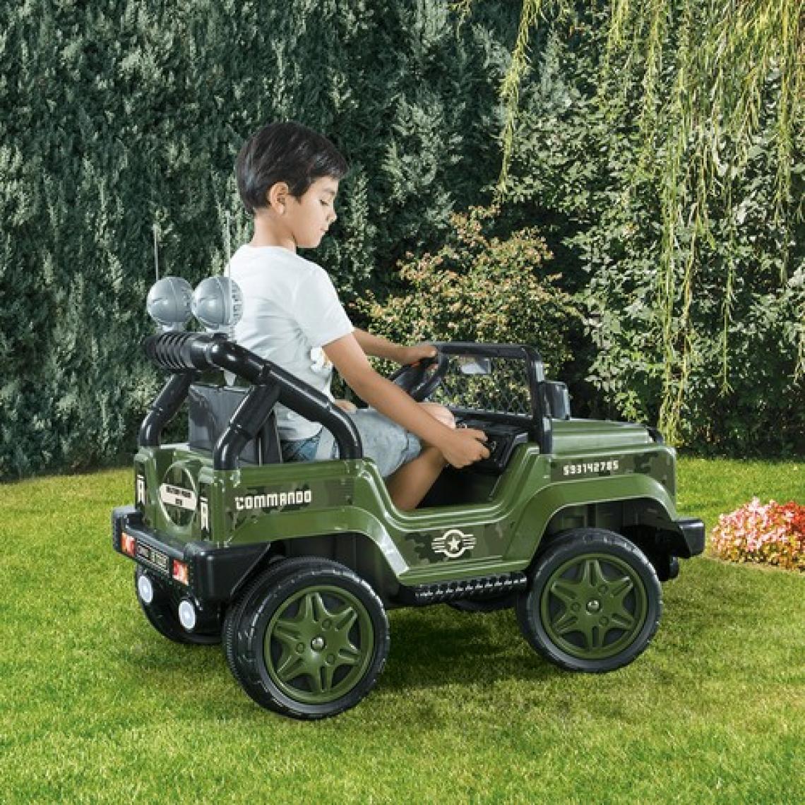 Dolu Commando 12 Volt Akülü Araba Jeep