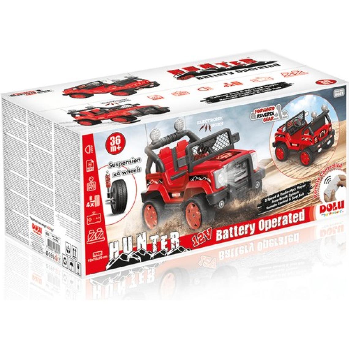 Dolu 8081 Hunter 12V Mp3 Player Kumandalı Jeep