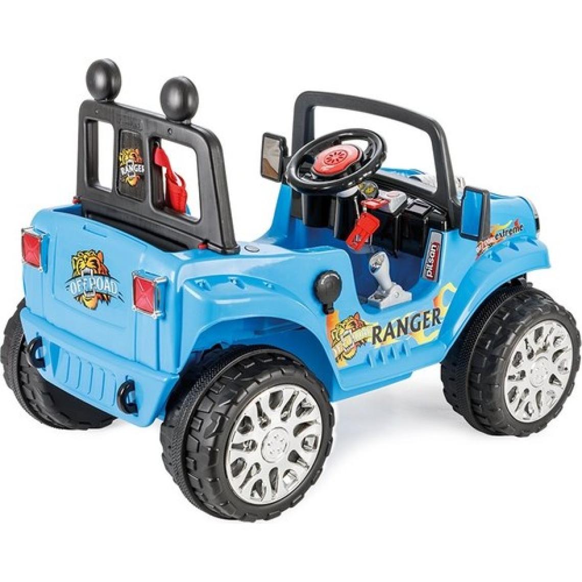 Pilsan 05-107 Ranger Uzaktan Kumandalı Mavi 12 V Akülü Araba