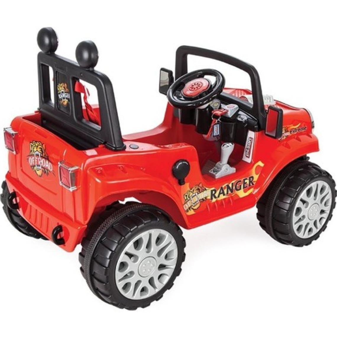 Pilsan 05-107 Ranger Uzaktan Kumandalı Kırmızı 12 V Akülü Araba