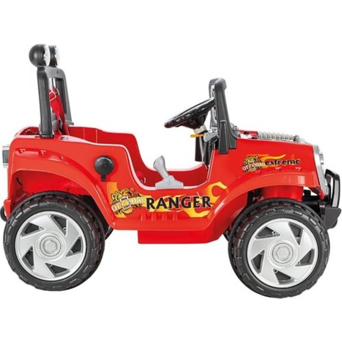 Pilsan 05-107 Ranger Uzaktan Kumandalı Kırmızı 12 V Akülü Araba