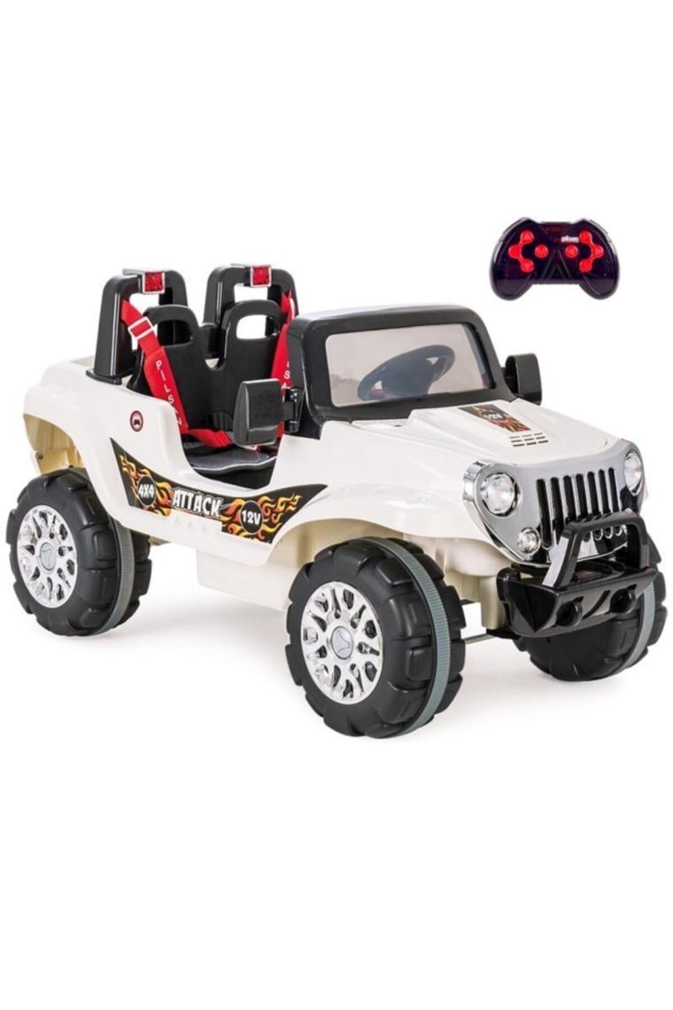 Pilsan Attack Çift Kişilik Kumandalı Akülü Jeep