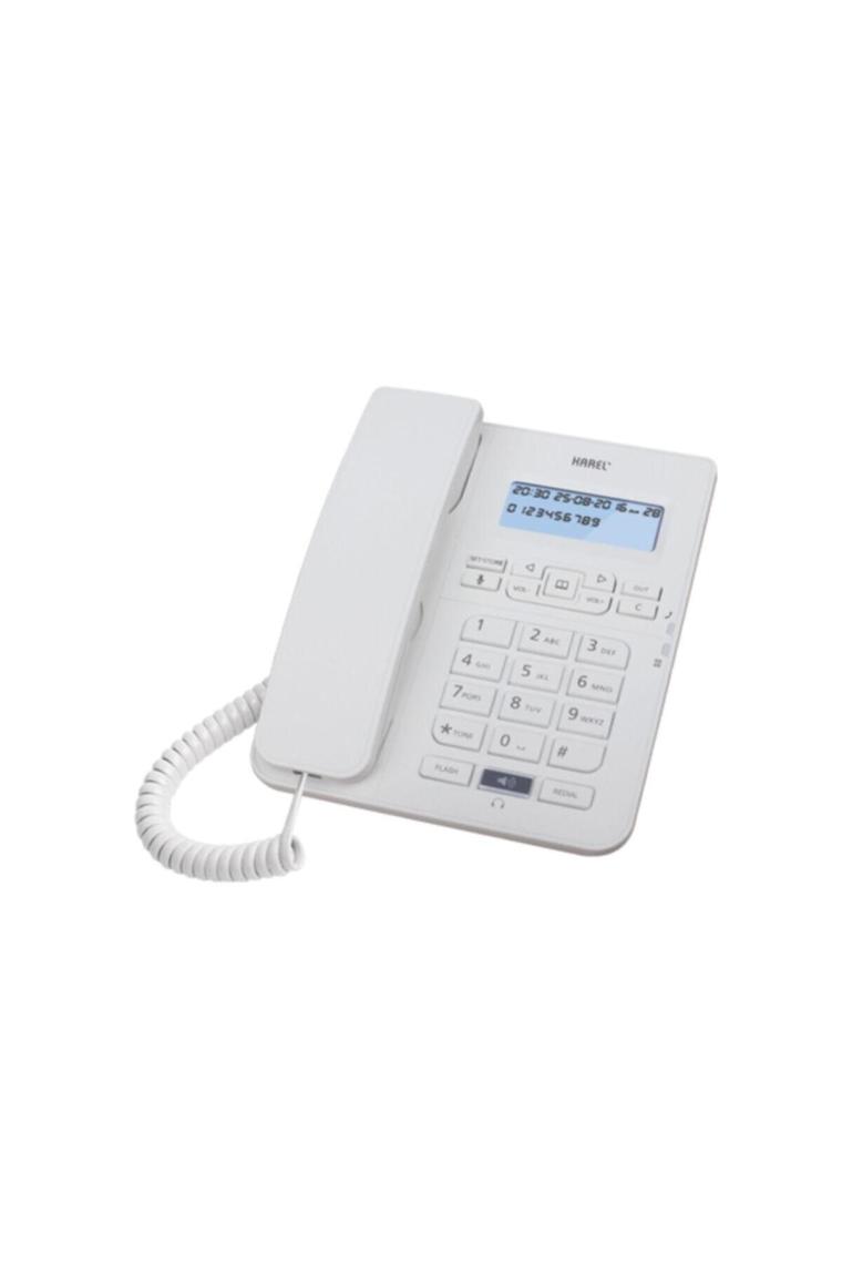 Karel TM145 Krem Masaüstü Telefon
