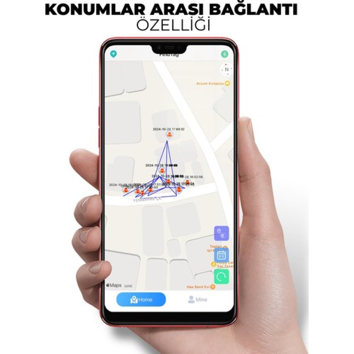 Hbb-K Plus Tag Ios & Android Uyumlu Airtag Akıllı Gps Takip Cihazı Beyaz