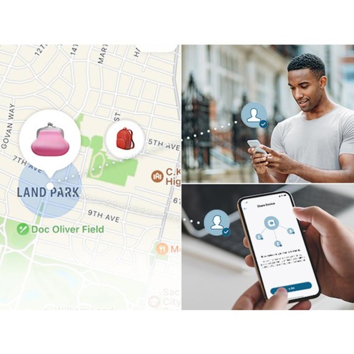 Anker eufy Security SmartTrack Link Apple Cihazımı Bul ile Uyumlu Takip Cihazı T87B0 (Anker Türkiye Garantili)