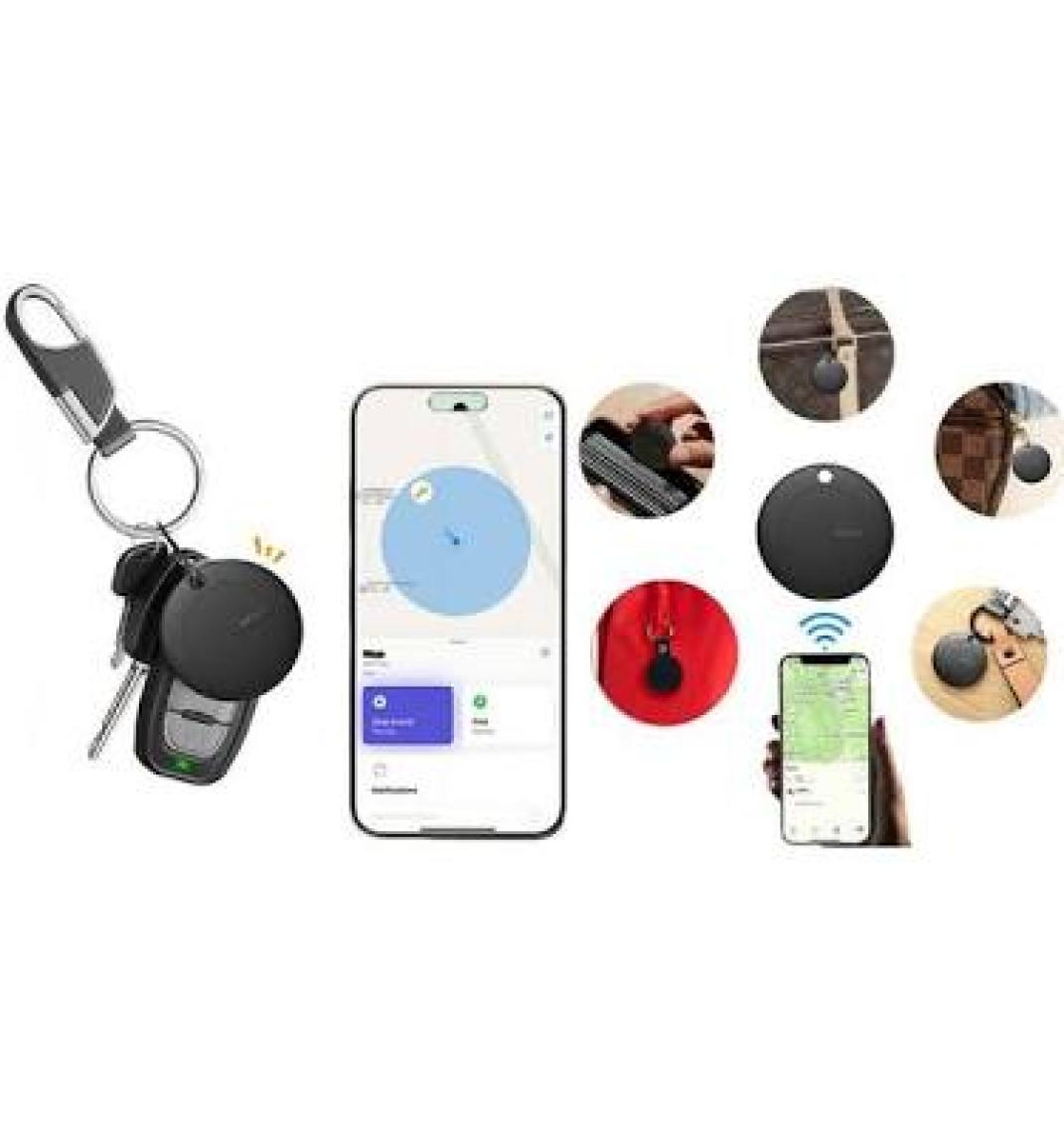 Lifemate LifeTag Apple Uyumlu Apple MFI Lisanslı Akıllı Takip Cihazı - Beyaz (Sadece Apple ile Uyumludur)