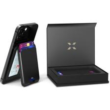 Xenon Smart Apple İphone için Magsafe ile Uyumlu Akıllı Deri Cüzdan Güçlü Mıknatıslı Takip Edilebilir Manyetik Kartlık X6608