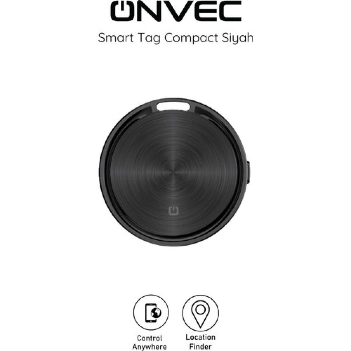 Onvec Smart Tag Compact Siyah