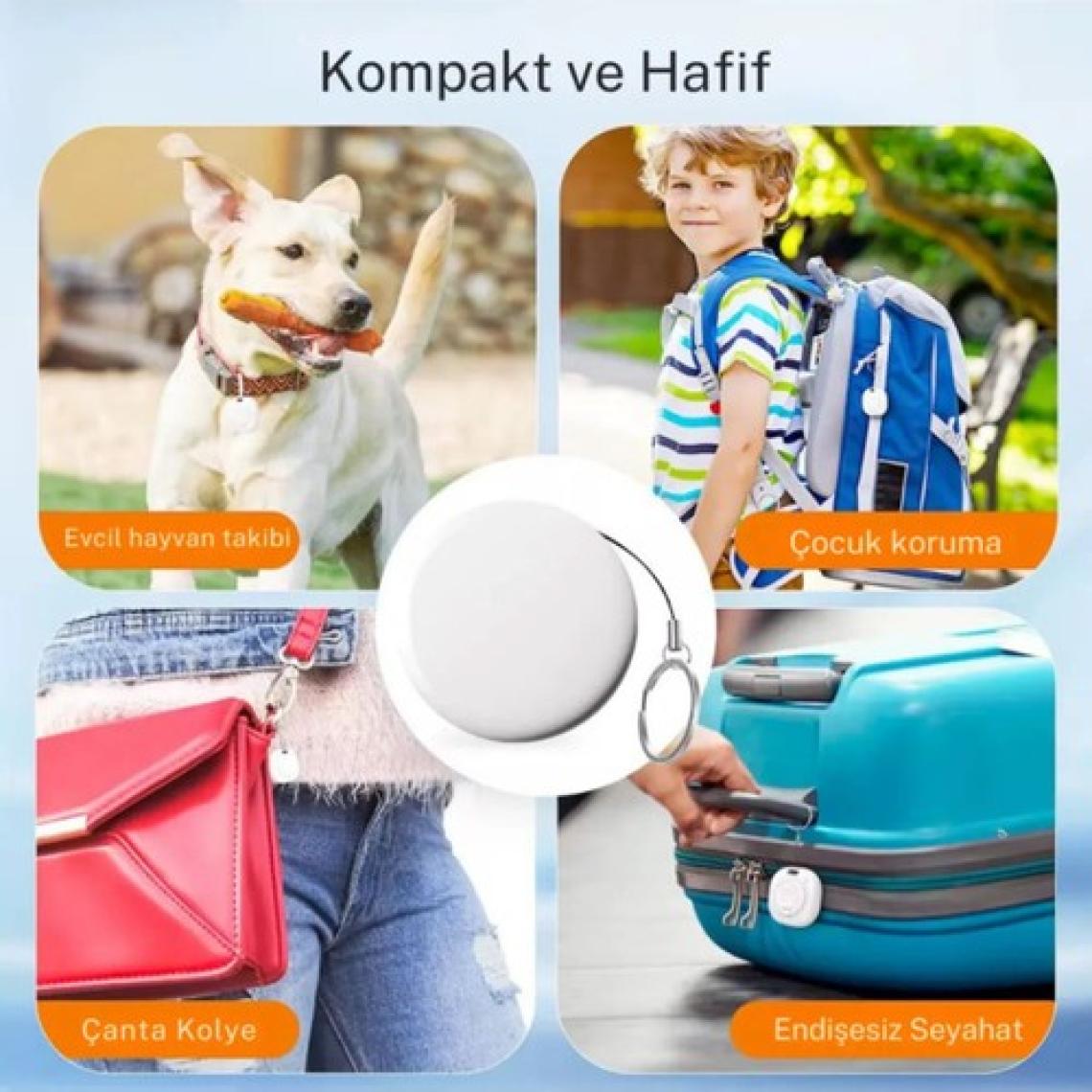 vooka Airtag Gps İos Android Uyumlu Taşınabilir Takip Cihazı