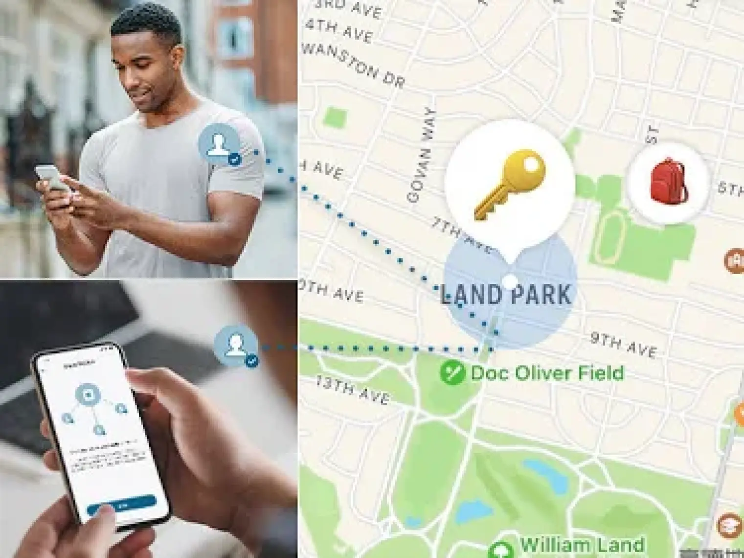 Anker eufy Security SmartTrack Link Apple Cihazımı Bul ile Uyumlu Takip Cihazı T87B0 (Anker Türkiye Garantili)