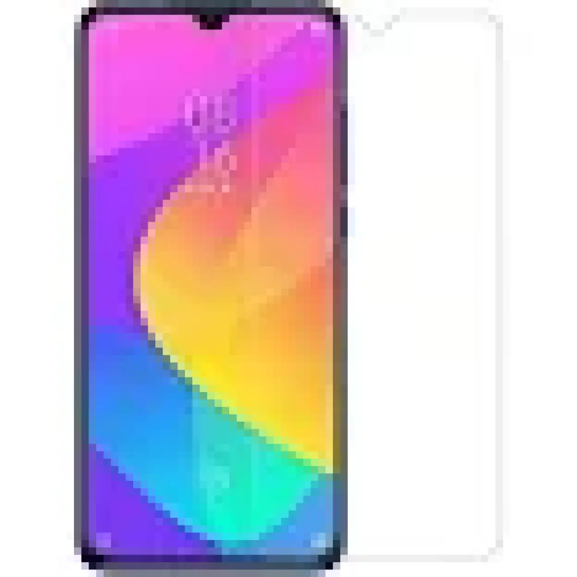 ZORE Xiaomi Mi 9 Lite Uyumlu Maxi Glass Temperli Cam Ekran Koruyucu