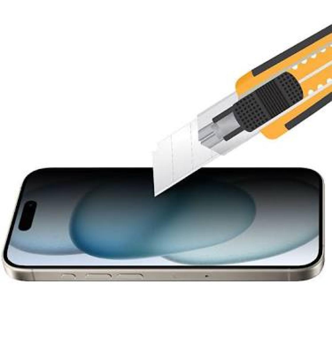 Buff iPhone 15 5d Privacy Easyfit Screen Protector