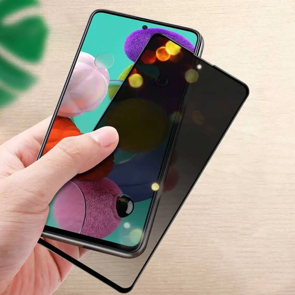 Heptek İletişim Samsung Galaxy A53 5g Hayalet Ekran Koruyucu Tam Kaplayan Ultra Korumalı (D-5d-Privacy)