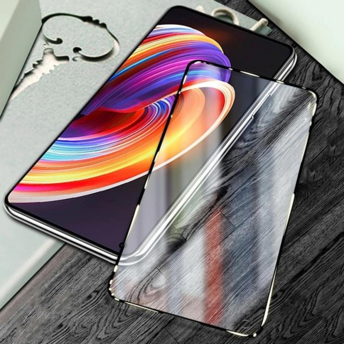 Kny Realme 7 Pro Için Kenarı Kırılmaya Dayanıklı 5d Cam Ekran Koruyucu Siyah