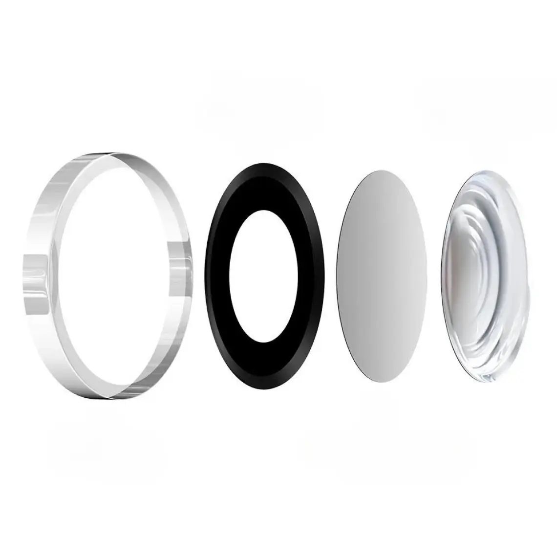 Benks Galaxy S25 Ultra Kamera Lens Koruyucu Glass Warrior Kolay Uygulama Aparatlı Şeffaf