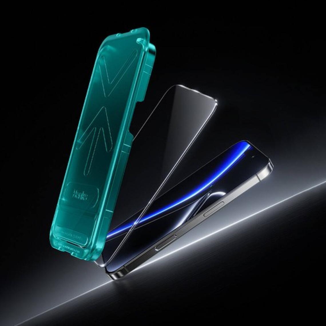 Benks Apple iPhone 16 Pro Glass Warrior Safir Coating Ekran Koruyucu 0.3mm Kolay Uygulama Aparatlı
