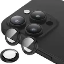 iPhone 15 Pro ​uyumlu Benks King Kong Corning Kamera Lens Koruyucu Siyah