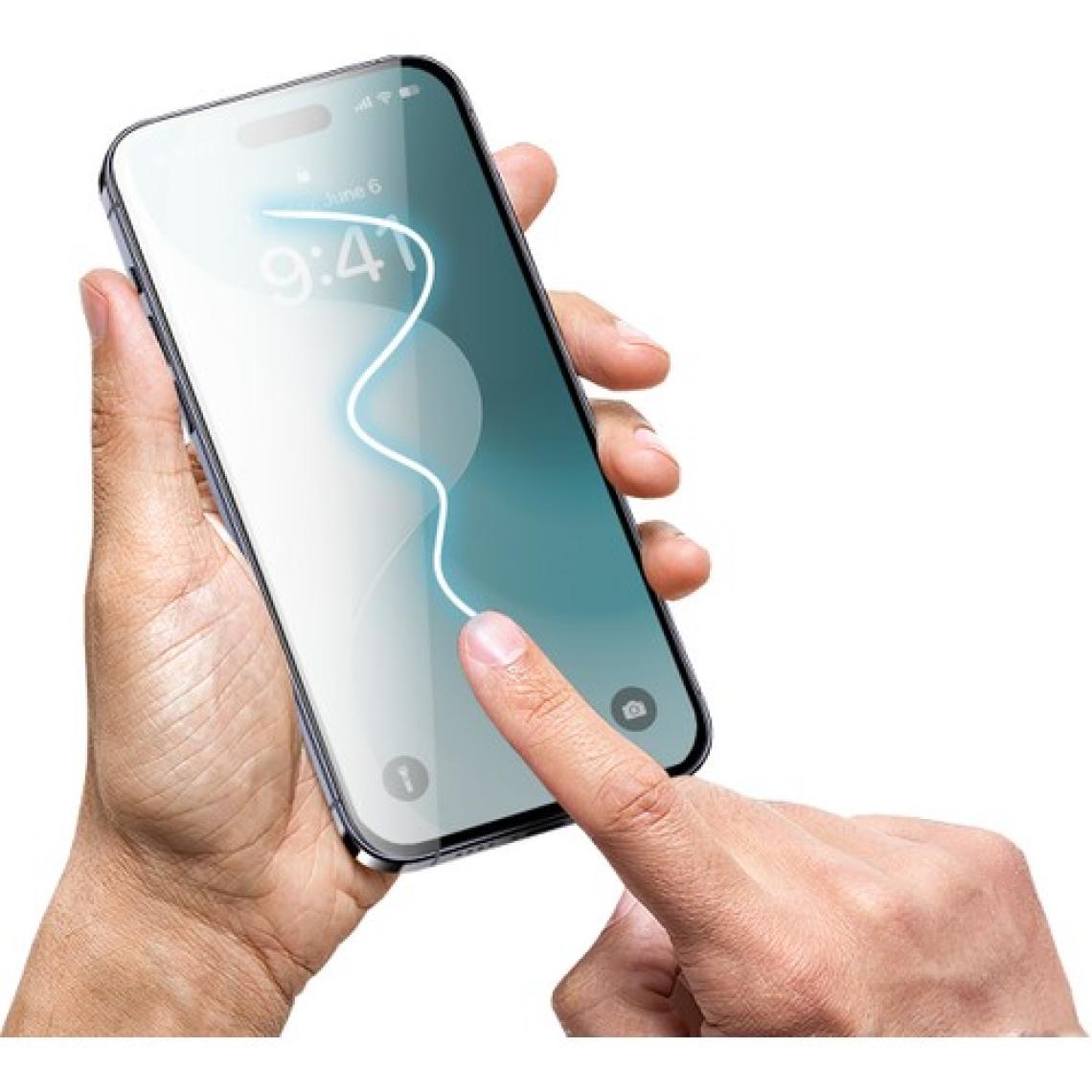 Buff Apple iPhone 16 5d Privacy Easyfit 2 Adet Ekran Koruyucu