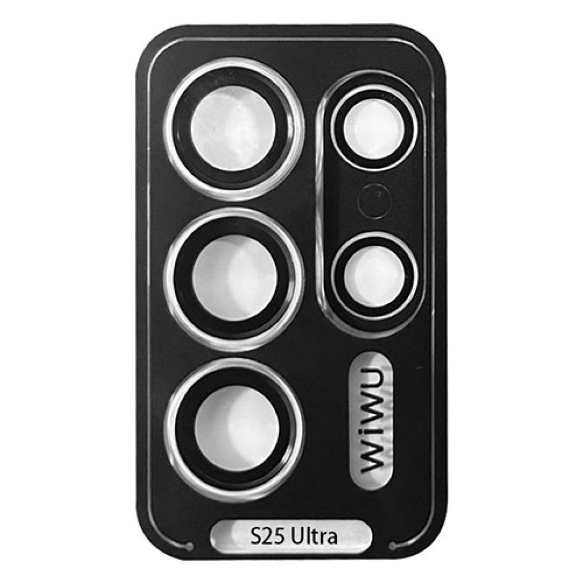 Wiwu Galaxy S25 Ultra Wiwu LG-011 Lens Guard Anti Reflectiv Kamera Lens Koruyucu Uygulama Aparatlı Şeffaf