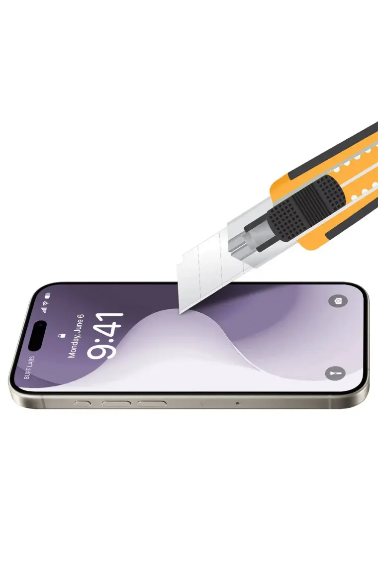 Buff Apple iPhone 16 Plus 5d Easyfit 2 Adet Ekran Koruyucu