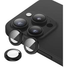 Benks iPhone 15 Pro ​max Uyumlu Benks King Kong Corning Kamera Lens Koruyucu Siyah