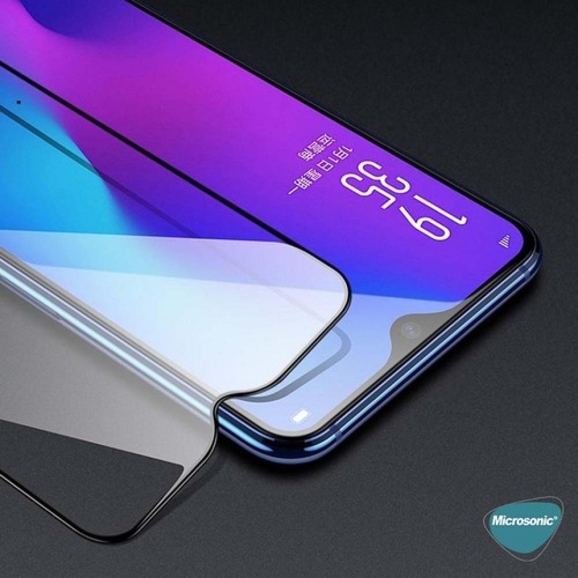 Microsonic Samsung Galaxy A13 5g Tam Kaplayan Temperli Cam Ekran Koruyucu Siyah