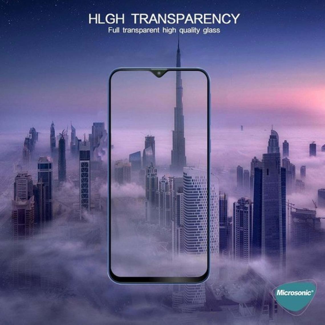 Microsonic Samsung Galaxy A13 5g Tam Kaplayan Temperli Cam Ekran Koruyucu Siyah