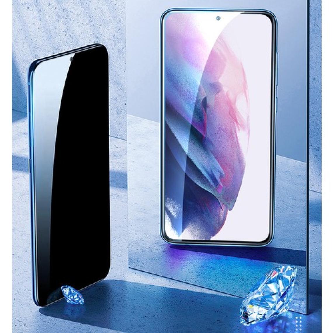 Kny Samsung Galaxy S21 Plus Için Parmak Izli 5d Kavisli Dias Cam Ekran Koruycu