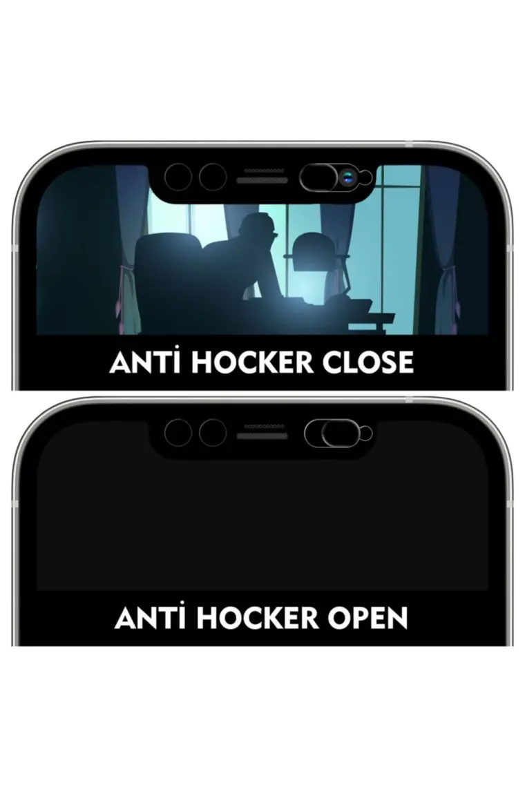 Buff iPhone 11 Pro 5d Glass Anti Hacker Ekran Koruyucu