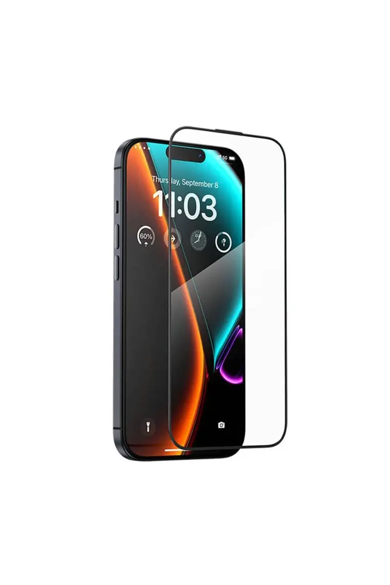 Benks iPhone 14 Pro Max Uyumlu Benks V Pro Ultra Shield 0.3mm Ekran Koruyucu Kolay Uygulama Aparatlı