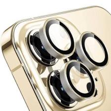 Buff iPhone 14 Pro Max / 14 Pro Kamera Metal Lens Koruyucu Gold