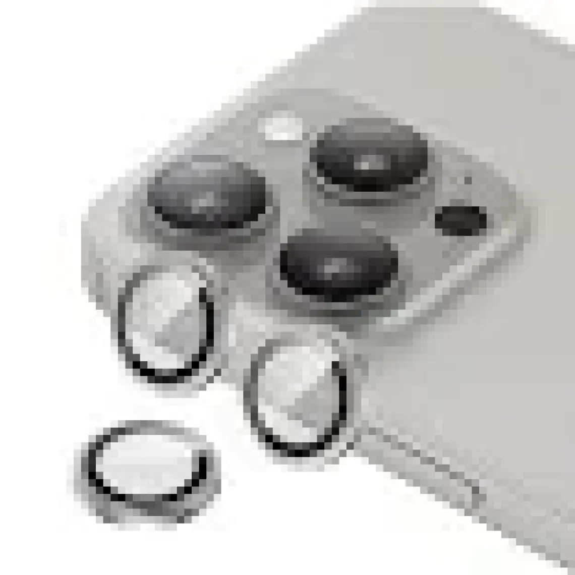 Benks iPhone 15 Pro ​max Uyumlu Benks King Kong Corning Kamera Lens Koruyucu Gümüş