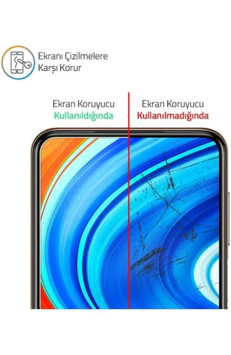 NoTech Samsung Galaxy A30 (A305) Cam Ekran Koruyucu Şeffaf
