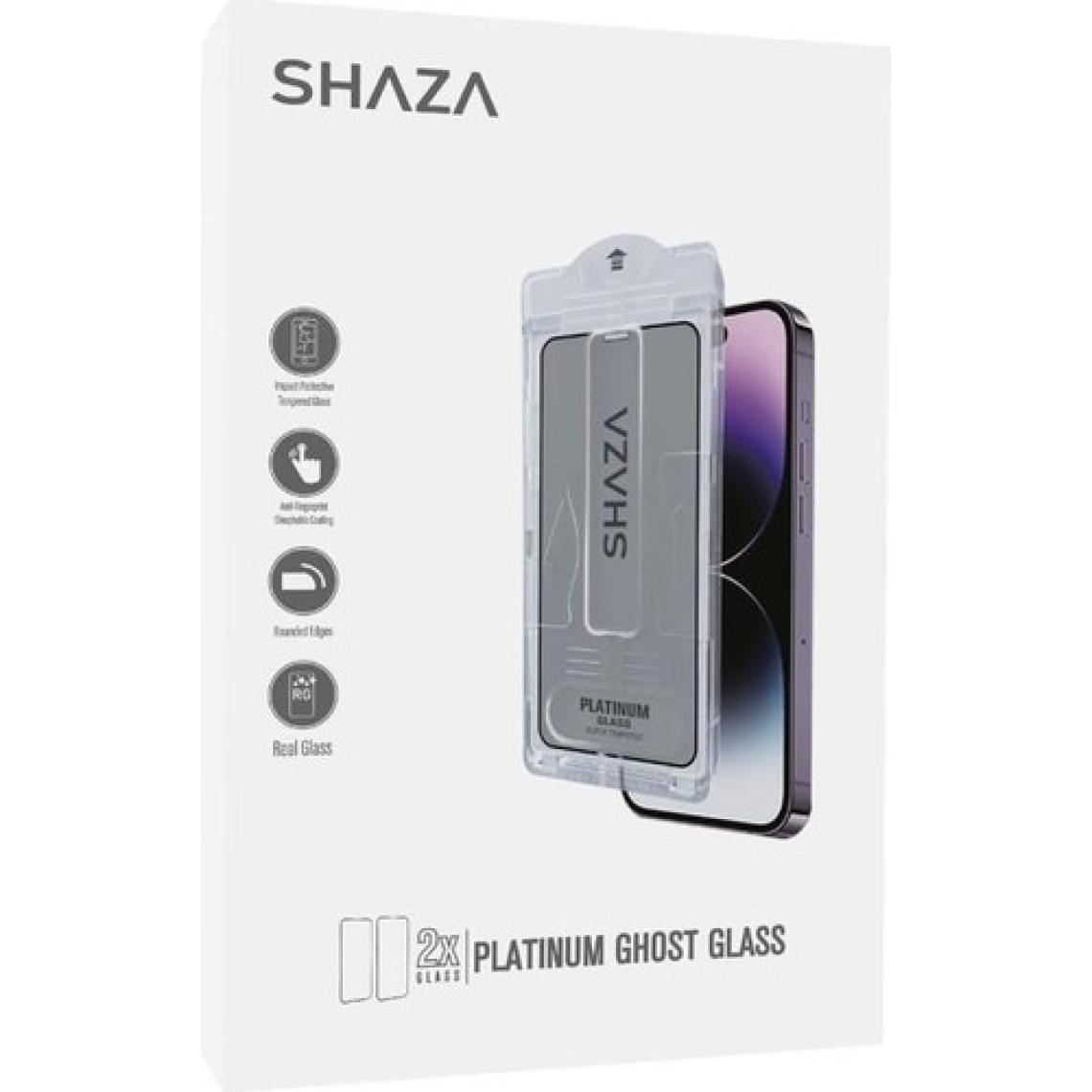 Shaza Airglass Privacy Apple iPhone 16 Pro Max Ile Uyumlu Uygulama Aparatlı Hayalet Cam Ekran Koruyucu 2 Adet