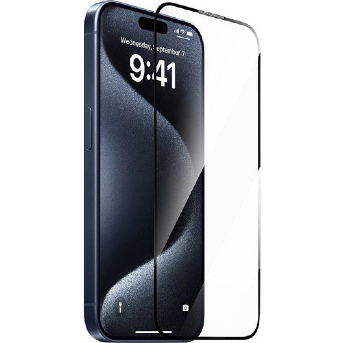 Wiwu Apple iPhone 16 Pro Max SQ-008 Oleofobik Easy Install Temperli Cam Ekran Koruyucu Uygulama Aparatlı
